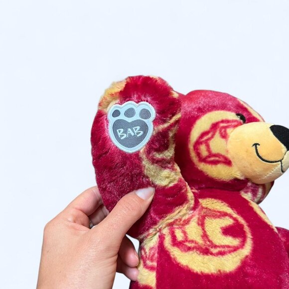 2014 Build-A-Bear Marvel Avengers Iron Man Teddy Bear Plush 16” Friend BAB - Picture 4 of 8